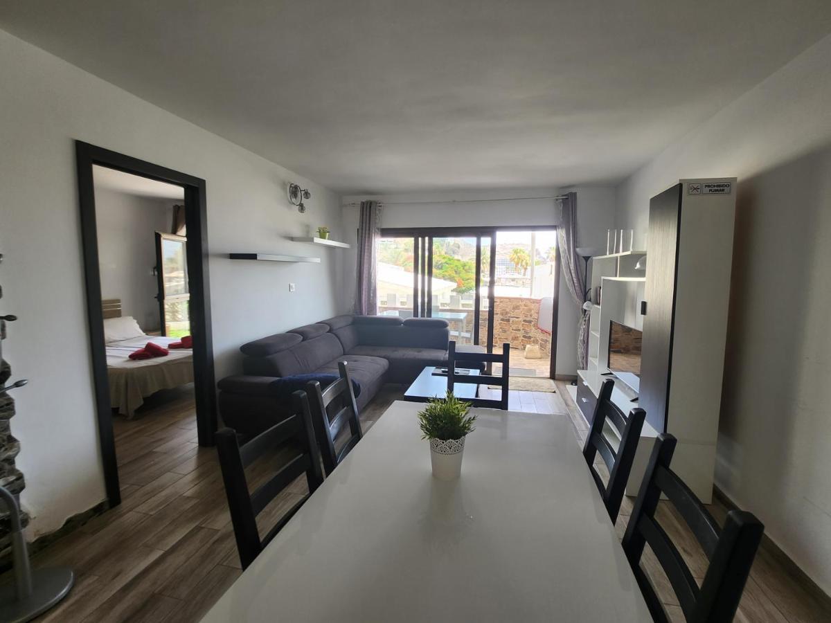 Modern Ground Floor Apartment , A Few Steps From The Beach Mogán Exterior foto